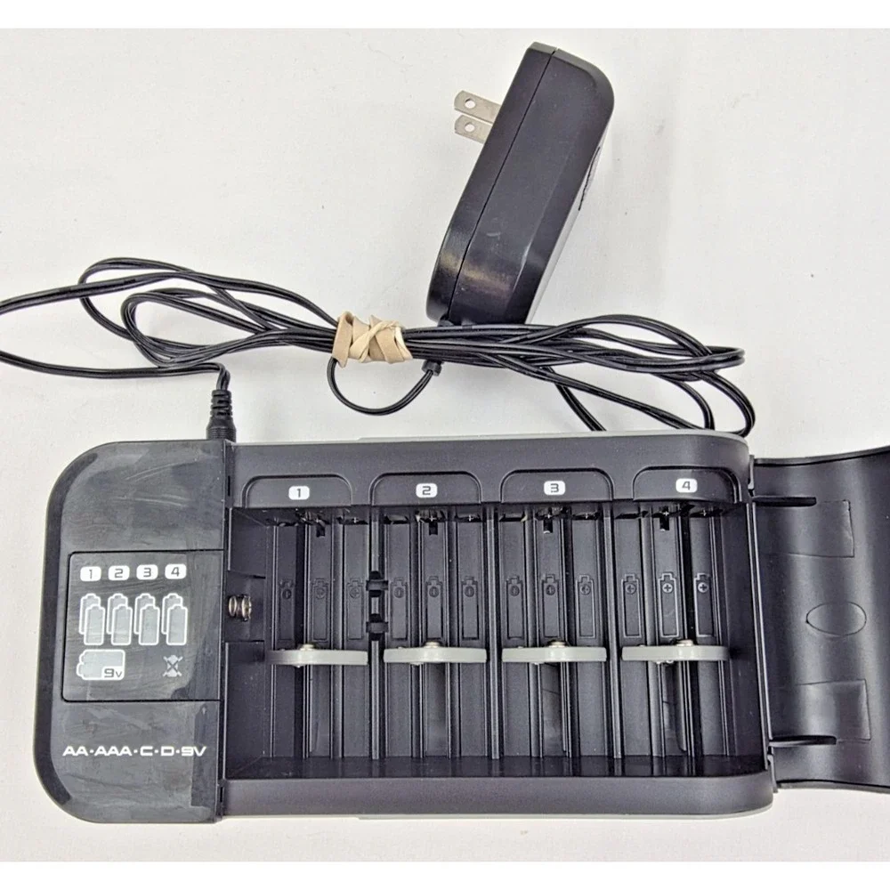 Energizer CHF-C2 NiMH Battery Charger AA AAA C D 9V Class 2 Tested